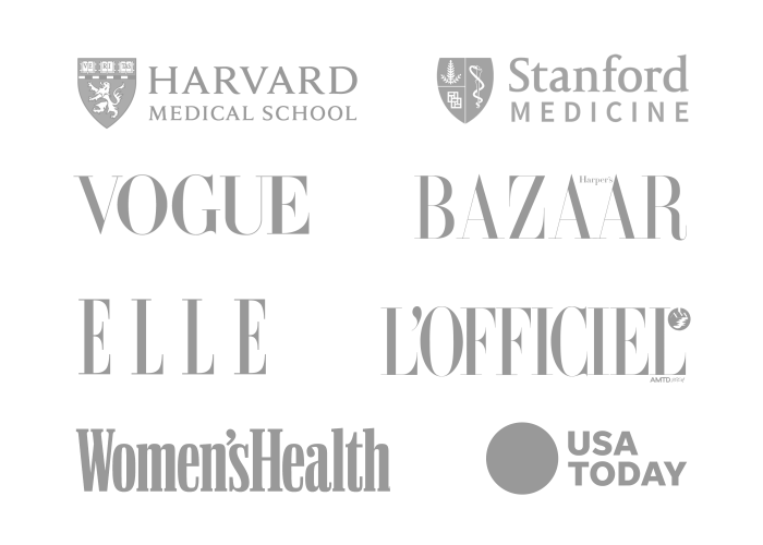 Logos of featured media